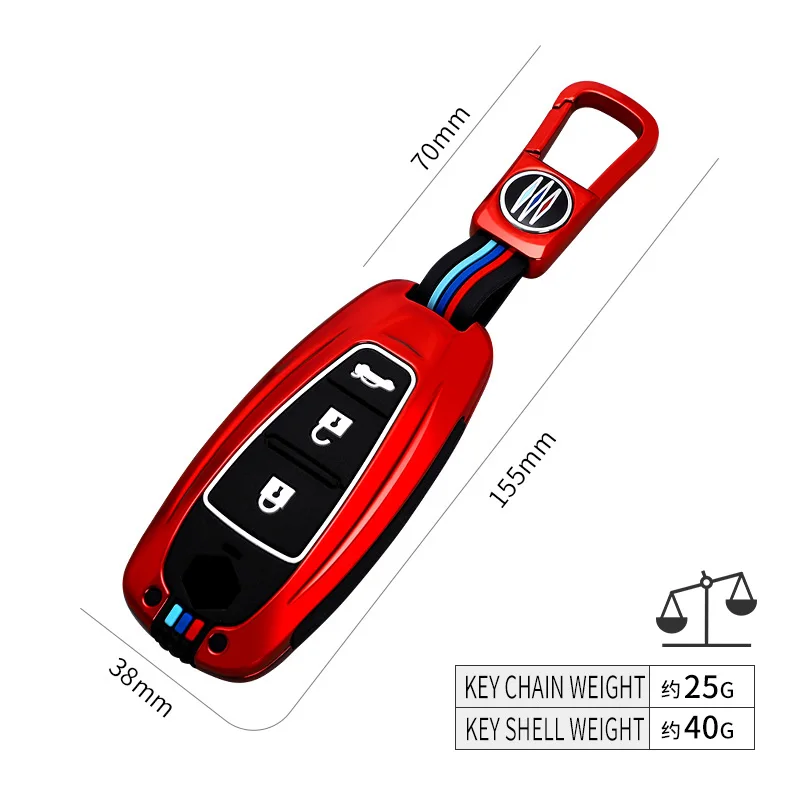 

inc Alloy + Soft Silicone Car Key Cover Case Protection Shell For SUZUKI Swift Sport SX4 SCORSS Grand Vitara Remote Accessories