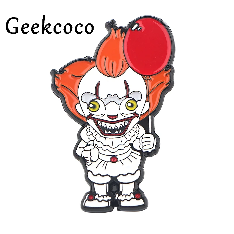 

Ghost horror cartoon punk hip-pop Enamel Pin Collection Lapel Badge for backpack brooches women men decoration J0747