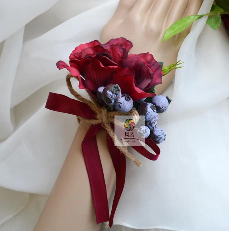 1 предмет ручной работы свадебные корсажи бутоньерка для жениха или невесты