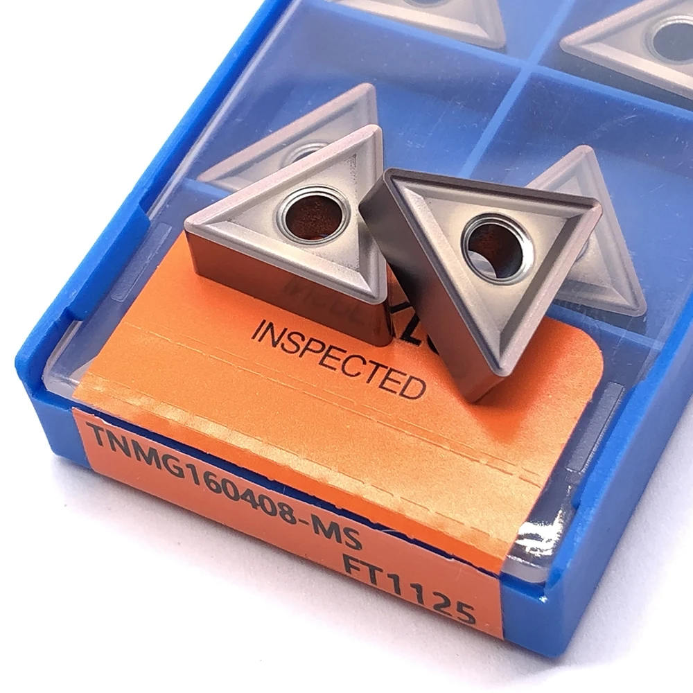 10 шт. RCKLCY лезвие из вольфрамовой стали TNMG160408 MS FT1125 токарный станок с ЧПУ режущее