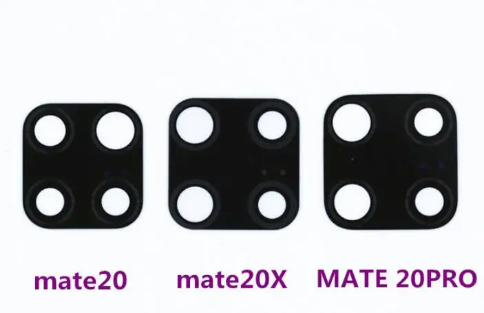 2 шт./лот для Huawei mate20 mate20Pro mate20X задняя камера стеклянная крышка объектива с
