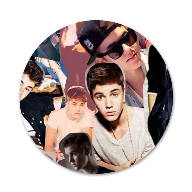 Значки супер звезда для Джастина Бибера 58 мм |