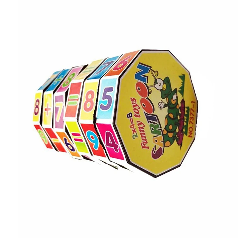 Детские цилиндрические математические игрушки для детей Монтессори Обучающие