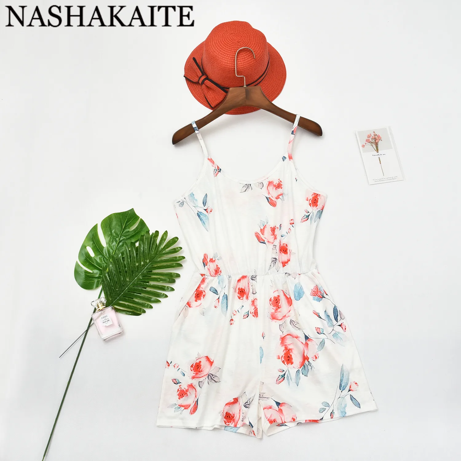 NASHAKAITE/Одежда для мамы и дочки; Комбинезоны на бретельках с принтом; Детский комбинезон; пляжные вечерние комбинезоны; одежда для мамы и меня