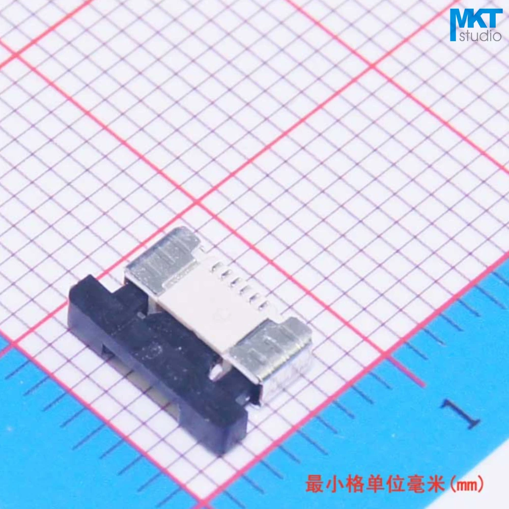 Разъем FPC ffc плоский/верхний контактный тип ящика 6 контактов P 0 5 мм|connector fpc|connector