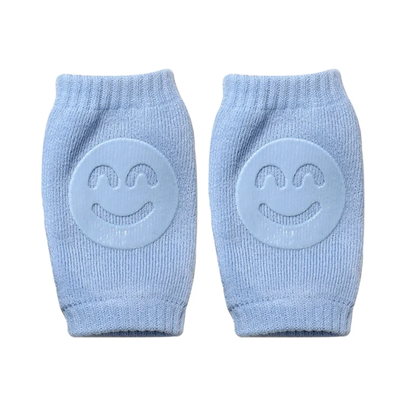 

Kids Non Slip Crawling Elbow Infants Toddlers Baby Accessories Smile Knee Pads Protector Safety Knee Pad Leg Warmer Girls Boys