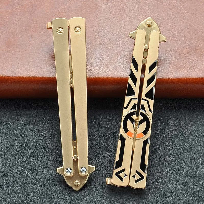 Аниме периферийные ремесла бабочка метательный нож обучающий инструмент