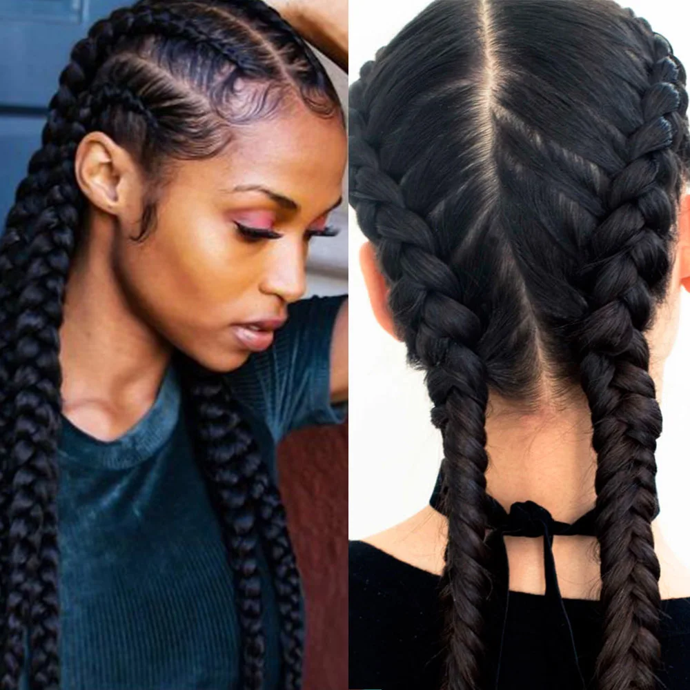 Saisity Синтетические длинные волосы для Плетения КОС нагревательные наращивания