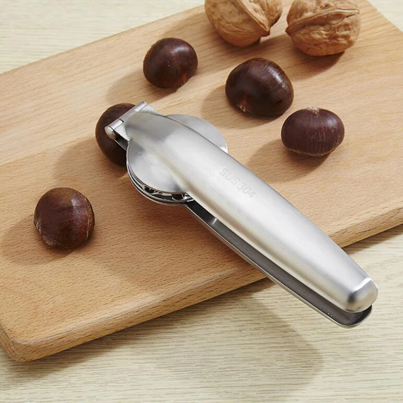 

Chestnut Walnut Multi-function Clip Nut Walnut Quick Sheller Stainless Steel Kitchen Nut Tool