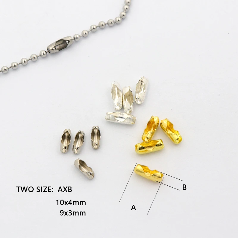 200 шт. смешанные застежки для ювелирных изделий 2 размера | Украшения и аксессуары