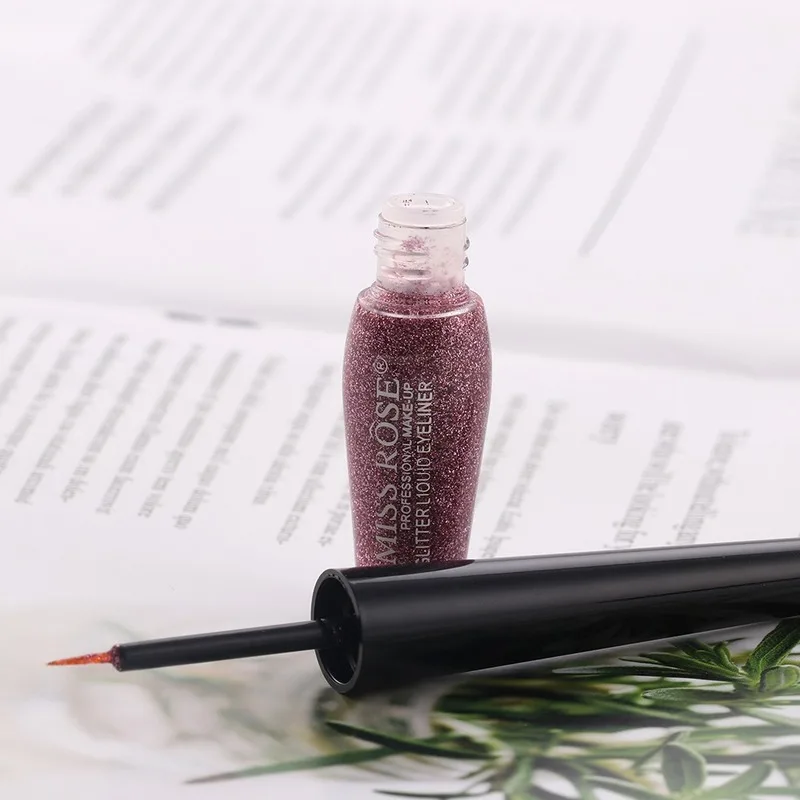 

Jin Cong Pearl Eye Liner Liquid diamond high gloss Eyeliner durable waterproof