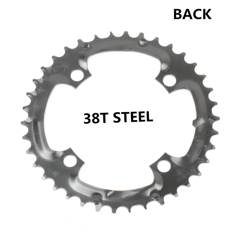 Круглая цепь MTB горный велосипед 104BCD 22T 24T 32T 34T 38T 42T 44T шатуны стали алюминиевый сплав зубная пластина запчасти