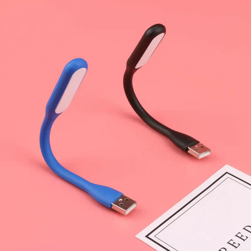 

USB Light Mini LED Lamp 5V 1.2W Power Bank portable Bendable Reading Night Light Notebook Household Computer Accessories