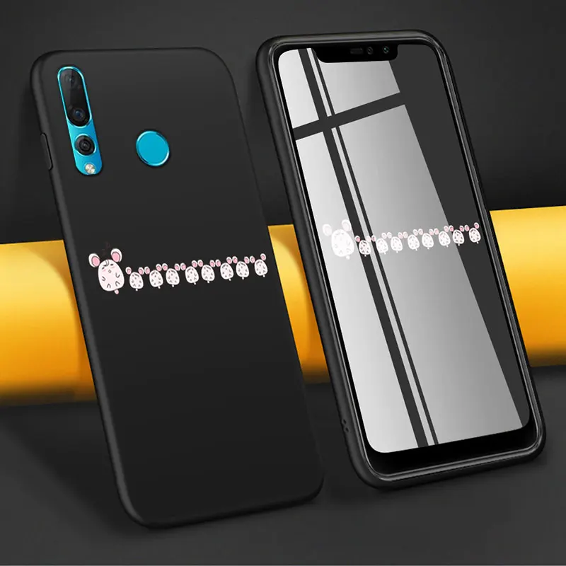 Матовый телефон случае для huawei P smart 2019 Enjoy7S чехол P10 P20 Lite Plus Pro Nova3e NOVA 2 4 защитный |