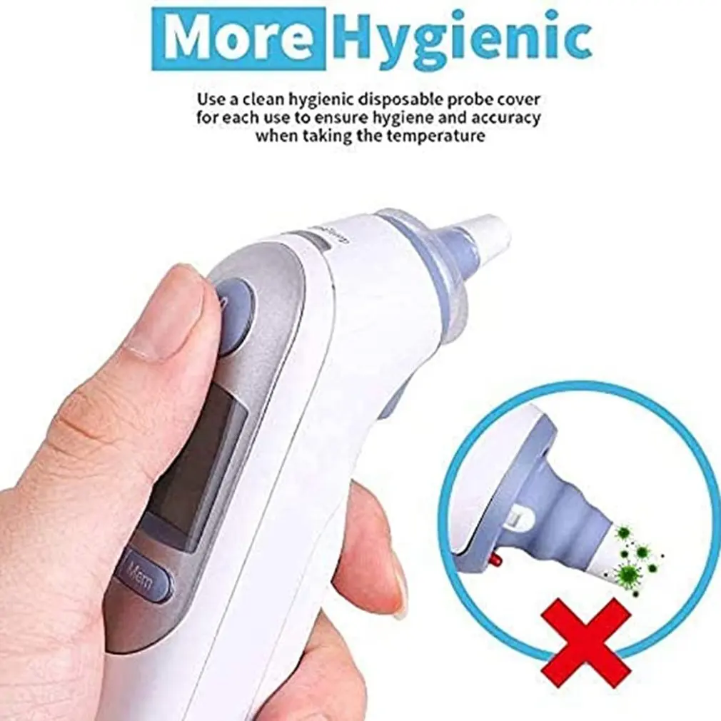 Универсальные наушники термометр полипропиленовые бесконтактные инфракрасное