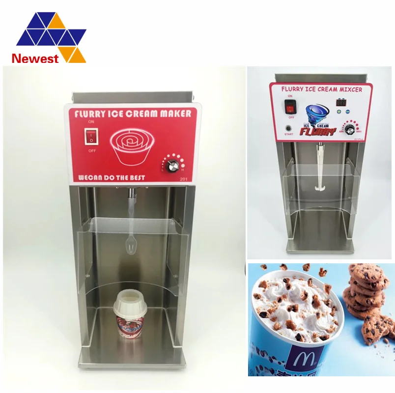 Миксер Blizzard/машина для изготовления мороженого flurry/Коммерческая Машина