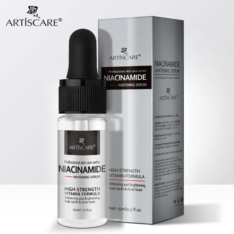 ARTISCARE никотинамид эссенция для лица дневная гиалуроновая кислота сыворотка