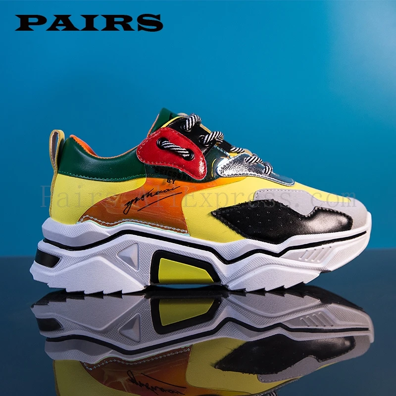 Роскошные Дизайнерские лоскутные модные кроссовки женские с перекрестной