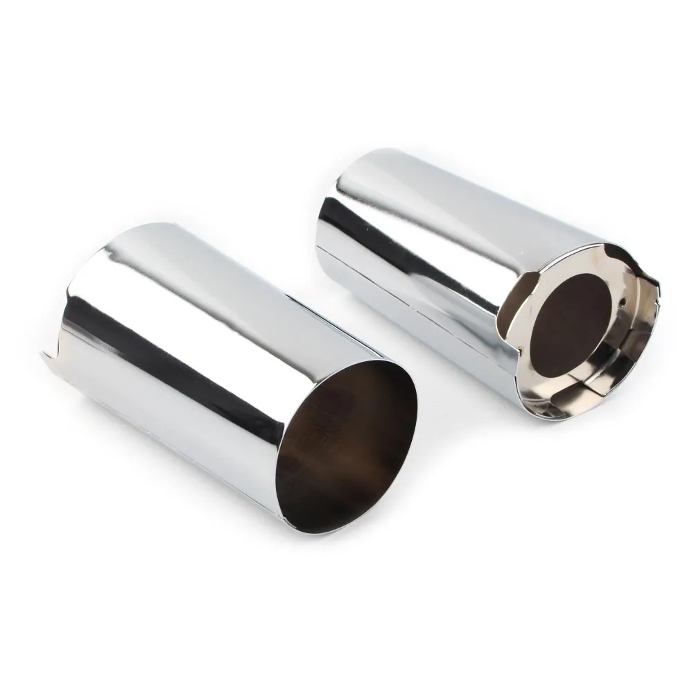 1Pair Chrome Motorcycle Front Fork Slider Covers for Harley Touring Electra Street Tri Glide 2014 2015 2016 2017 2018 2019 2020 - купить по