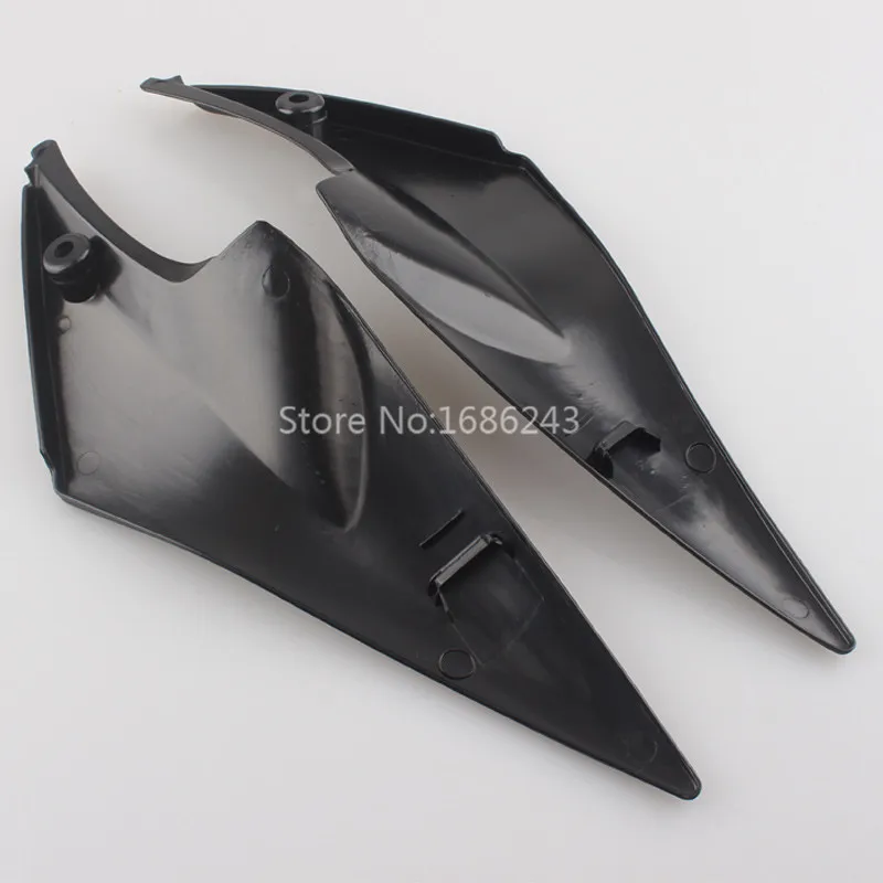 Черная боковая панель бака обтекатель для Suzuki GSXR 600 750 2006 06 07 K6 задняя аксессуары