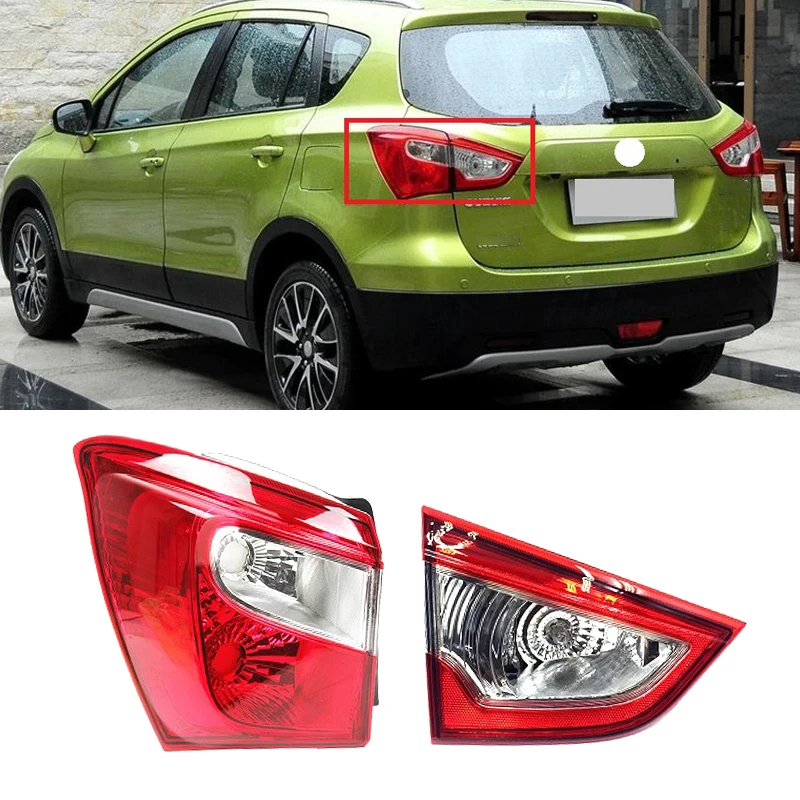 

Yasong For Suzuki S-Cross 2014 2015 For SX4 2016 Rear Brake light warning Parking Tail Light Taillight Taillamp stop lamp