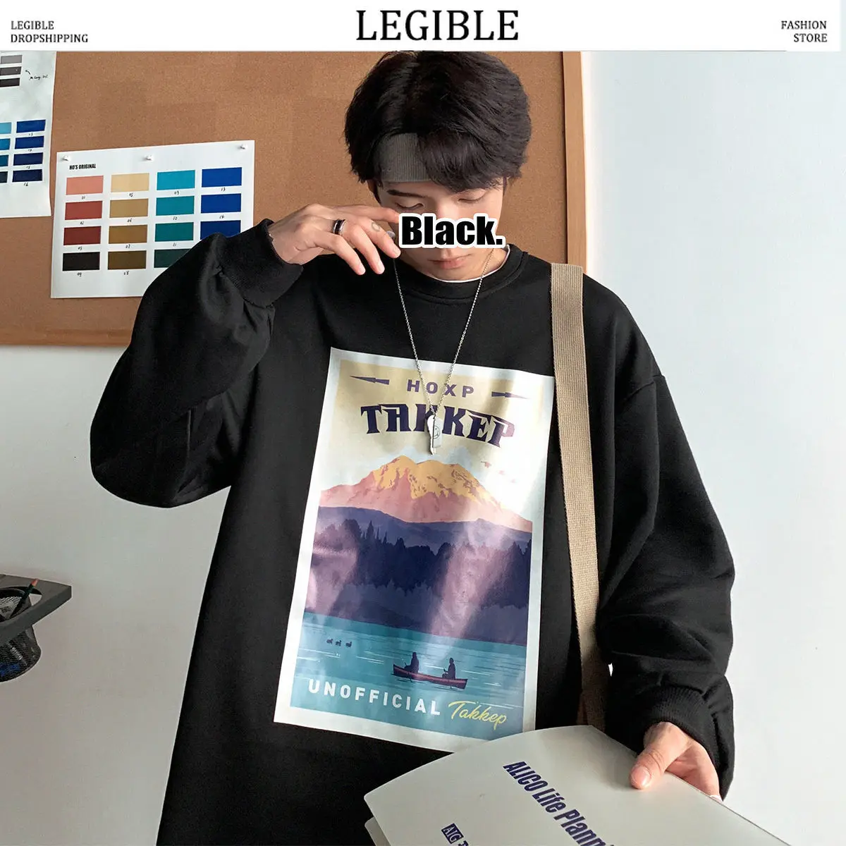 Разборчивые забавные мужские толстовки с принтом осень 2020 новые капюшоном 4