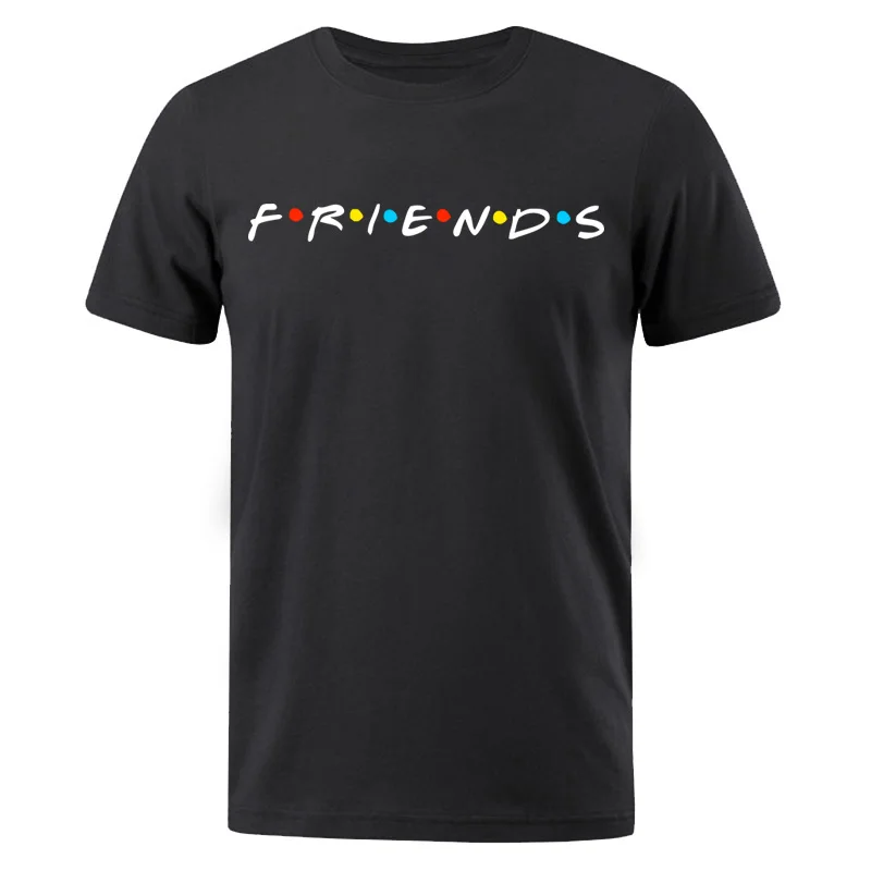 

2020 Summer Fashion Men T-Shirts Friends Printed T-Shirt Harajuku Brand T Shirts Casual Cotton T Shirts Loose Male Outwear Tops