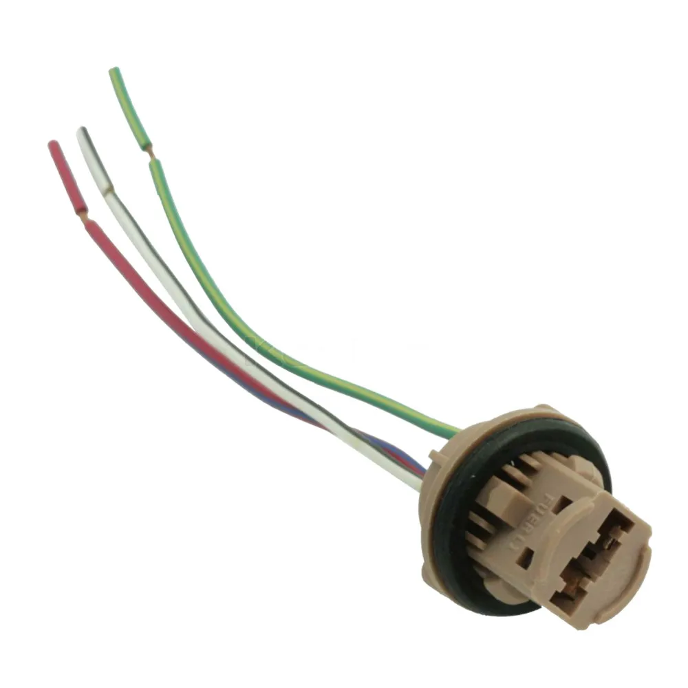 1x T20 7443 1891 W21/5W автомобильный держатель лампы LED адаптер Разъем Автомобильный