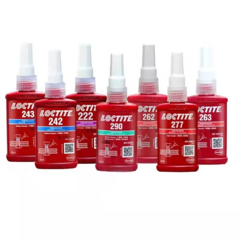 Клей-герметик loctite 222/243/242/262/263/272/271 клей-герметик винтовой клей анаэробный |
