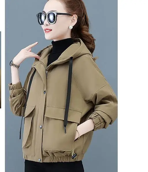 

2021 spring and autumn winter with New style fashion Long sleeve Women's Jacket coat