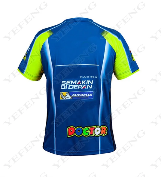 

New Motorcycle Men's Quick dry Moto GP Racing For Yamaha Team Shirt Motocross ATV Motobike T shirt
