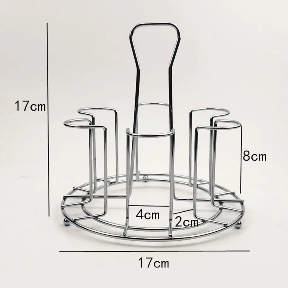 

Stylish Mug Tree Iron Holder Coffee Cups Drain Organizer Racks Stand Bottle Dish Drying Kitchen Drain Glass Holder