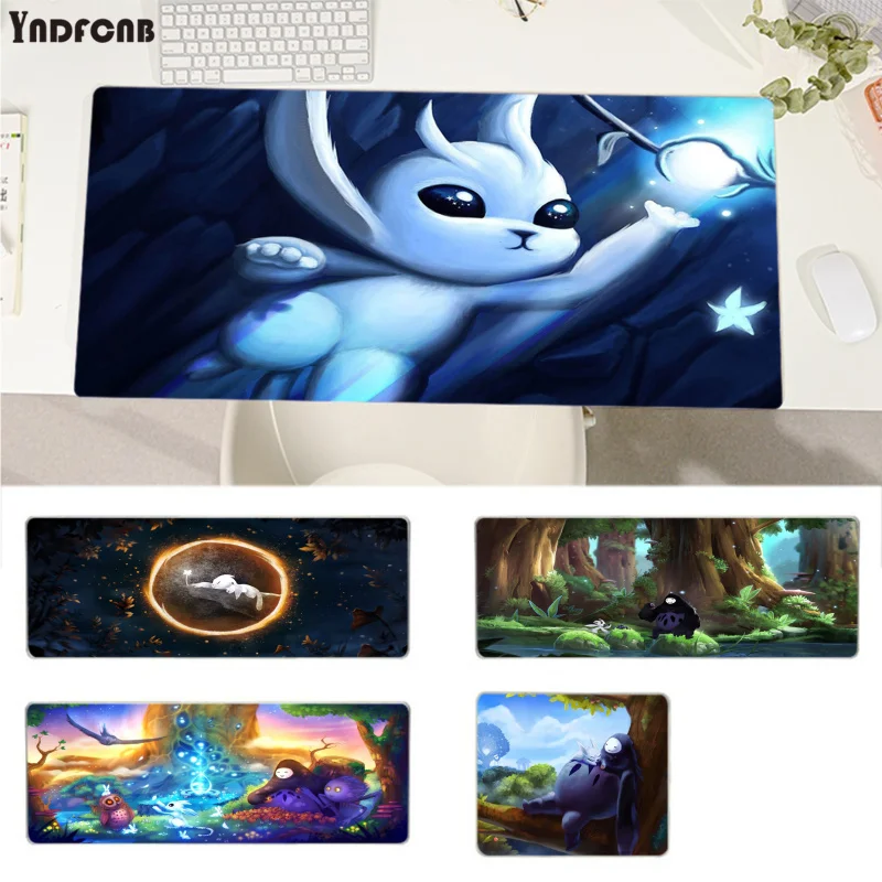 

YNDFCNB Ori and the Blind Forest New Large sizes DIY Custom Mouse pad mat Size for mouse pad Keyboard Deak Mat for Cs Go LOL