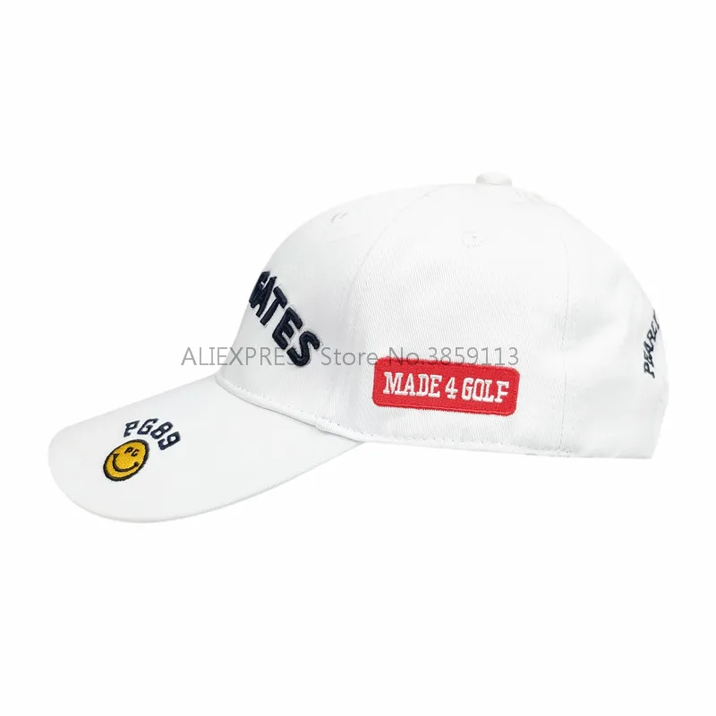 4 цвета жемчужные ворота шляпы для гольфа с улыбающееся лицо PG89 Гольф