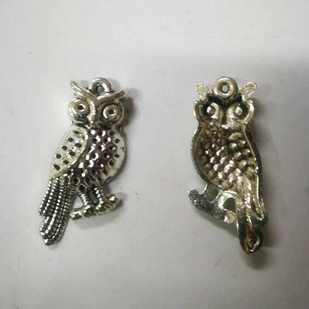 

Charm For Making Jewelry Pendants Owl Charms 5x34mm 5pcs