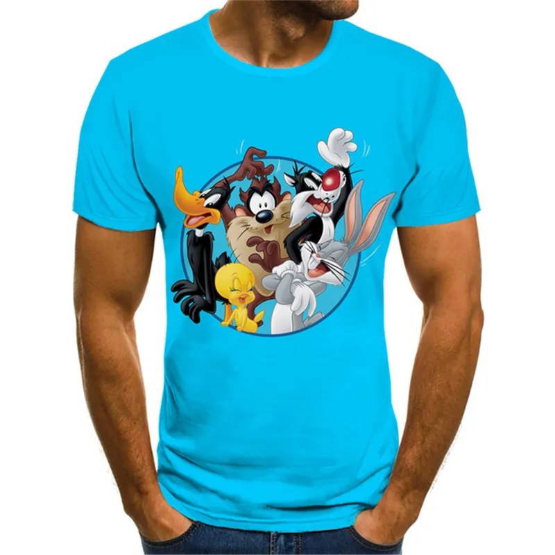 

Cartoon Lola Bunny Rabbit Graphic T Shirts Tee Men Clothing Camisetas Tops Ropa Hombre Summer Streetwear Camisa Masculina Verano