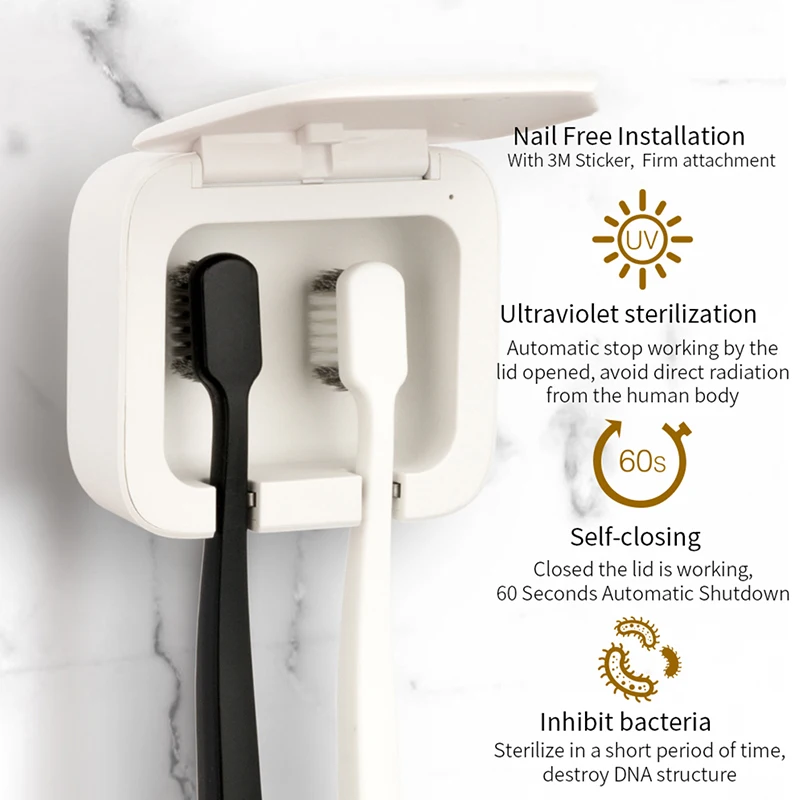 Дезинфекция детской зубной щетки для дома глубокий УФ ингибитор устранение