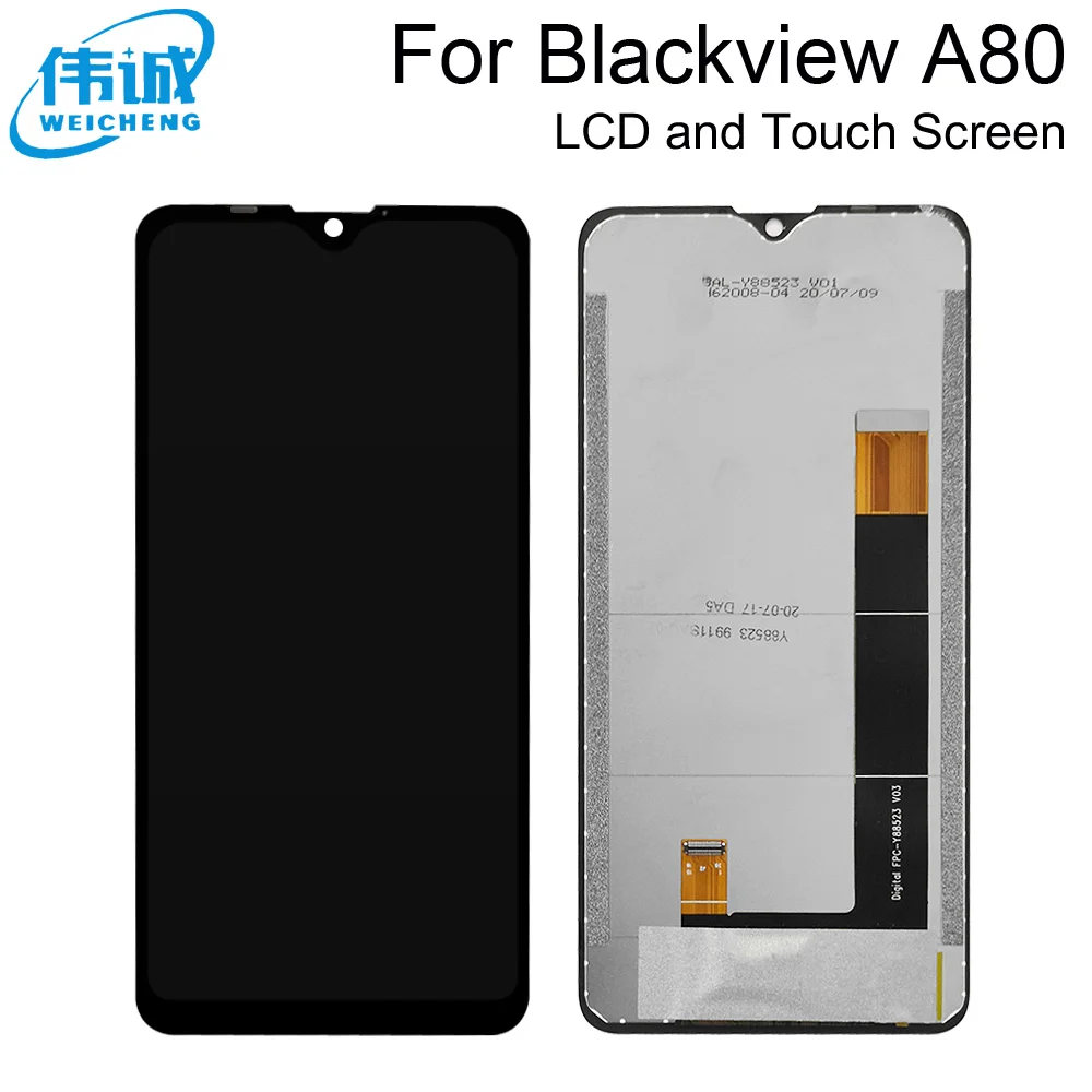 ЖК-дисплей Blackview A80S для A60 Pro с сенсорным дигитайзером A10 A30 A20 A80 Plus A70 A90 A100 |