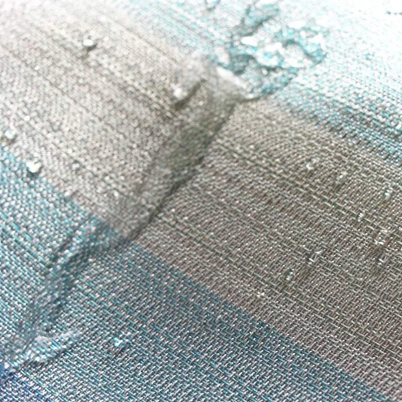 

Placemats, Heat-Resistant Placemats Stain Resistant Anti-Skid Washable PVC Table Mats Woven Placemats, Set of 6 (Blue)