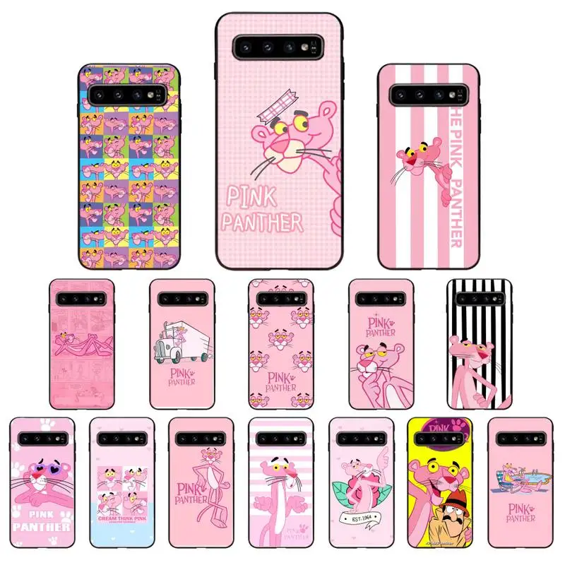 

YNDFCNB pink panther Phone Case for Samsung Galaxy S6 S6edge Plus S7 S7edge S8 S9 S10 Plus S20