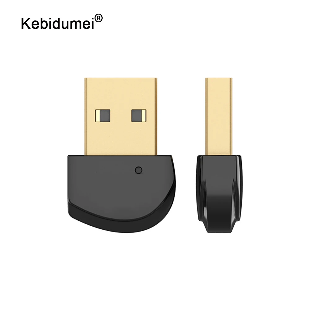 

kebidumei Wireless Bluetooth 4.2 USB Dongle Mini CSR8670 Drive Free APTX Wireless Audio Adapter Transmitter A2DP For Headphones