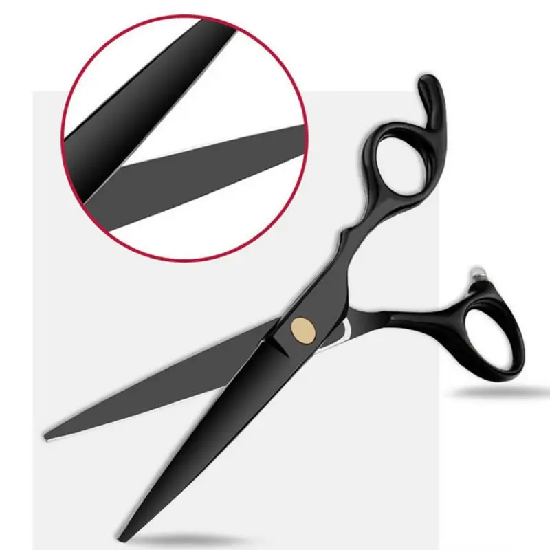 

2021 New 1Set 6" Hair Cutting Thinning Shears Comb Clips Cape Hairdressing Scissors Kit