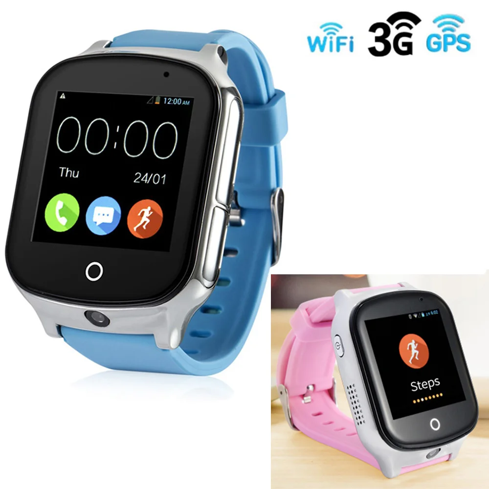 

A19 3G Смарт-часы для мужчин, женщин и детей GPS умные часы с экраном Камера здоровье и фитнес-трекер крови Давление для IOS и Android