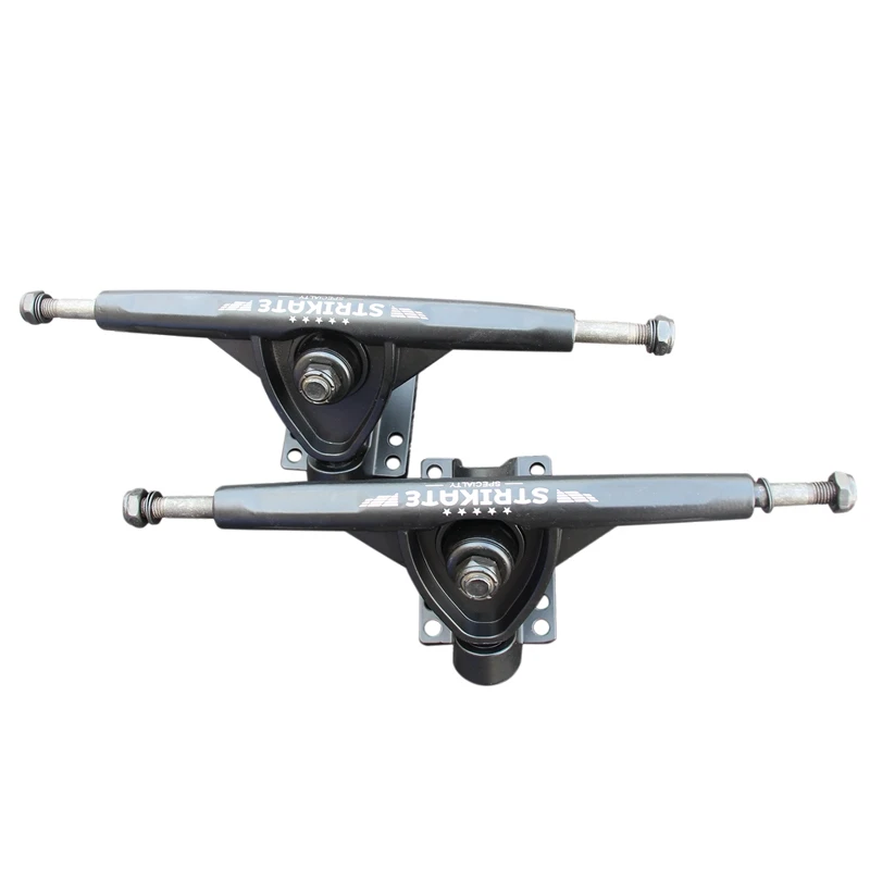 

STRIKATE Aluminum Alloy Skateboard Trucks, 2Pcs 7 Inch Longboard Bridge for Replacement the Old or Broken Trucks