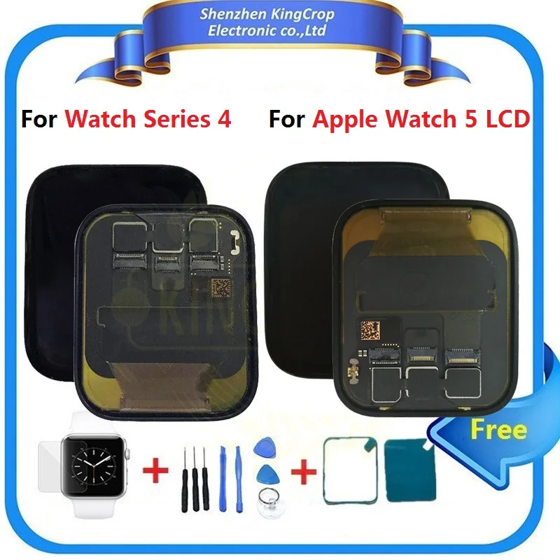 ЖК дисплей LTE/ GPS для Apple Watch 4 сенсорный экран в сборе замены Series 5 LCD A2156 A2157|Экраны