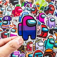 50 pieces game stickers luggage stickers laptop waterproof graffiti stickers