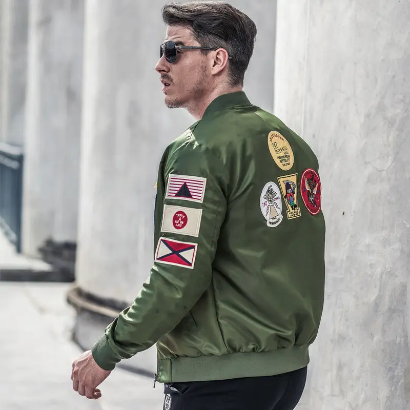 

2021 spring and autumn flying jacket jacket for young men