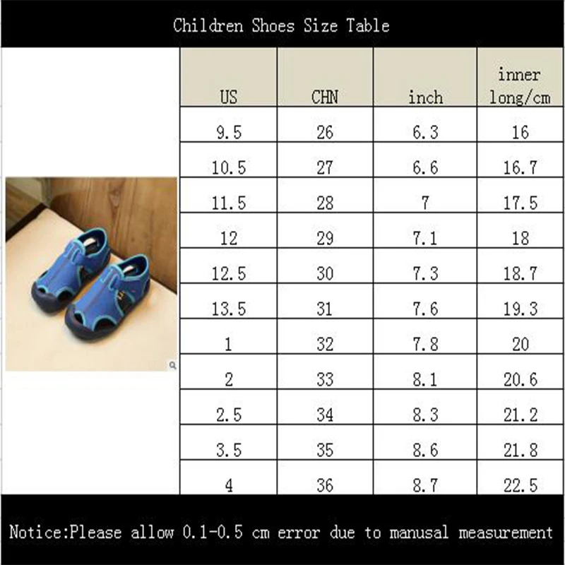 

2021 summer paragraph 26-36 code kids non-slip barefoot soft bottom children's beach shoes men's big sandals