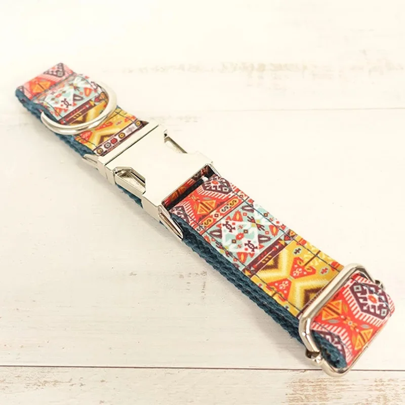 Прочный креативный модный Удобный собачий ошейник ручной работы товары для