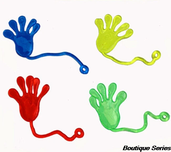 

10 pcs Children's Party Supplies Fun Mini Sticky Jelly Stick Patting Soft Hand Toy